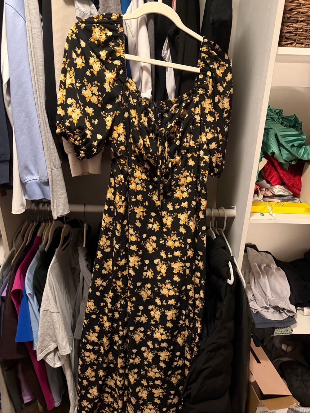 Women’s floral maxi dress